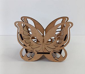CARROAGEM BORBOLETA EM MDF CRU 3MM P. CORTE A LASER.