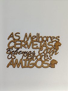 FRASES  EM MDF CRU 3MM. CORTE A LASER.