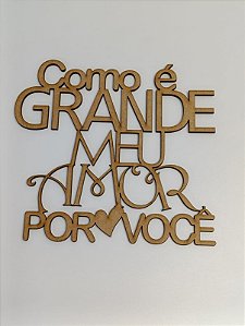 FRASES  EM MDF CRU 3MM. CORTE A LASER.