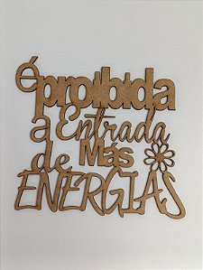 FRASES  EM MDF CRU 3MM. CORTE A LASER.