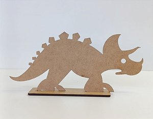 TOTEM INFANTIL RINOCERONTE EM MDF CRU 3MM. CORTE A LASER.