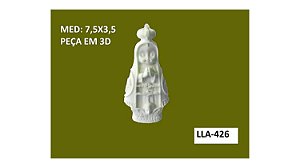 PEÇA EM RESINA NOSSA SENHORA APARECIDA BABY 3D - LLA-426