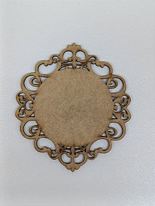 MANDALA Nº 11 EM MDF CRU 3MM. CORTE A LASER.