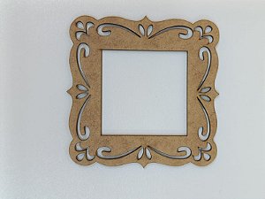 MANDALA Nº 17 MOLDURA EM MDF CRU 3MM. CORTE A LASER.