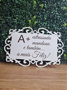 PLACA DE CASAMENTO EM MDF 3MM BRANCA. COM GRAVAÇÃO A LASER