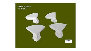 CONJUNTO DE PÉ NOVO  - CÓD. 339P - 4 UNIDADES