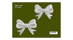 APLIQUE LAÇOS - LLA-274 - 2 UNIDADES