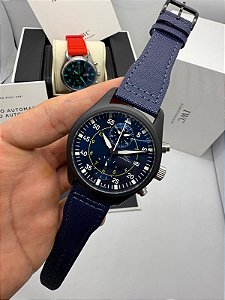 Relógio Fashion Luxo Masculino Modelo SKU IWC500 - I.S Pilot Chonograph