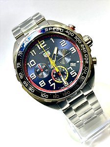 Relógio Executivo Luxo Masculino Modelo SKU TAGH400 - T. H. RedBull