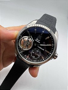 Relógio Executivo Luxo Masculino Modelo SKU TAGH1000 - T. H. Grand Carrera Pendulum