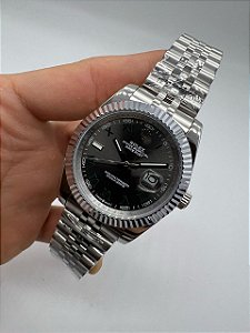 Relógio Executivo Luxo Masculino Modelo SKU RLX5100 - Rlx Datejust Roma