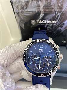 Relógio Executivo Luxo Masculino Modelo SKU TAGH1400 - T. H. Formula 1 Tachymeter
