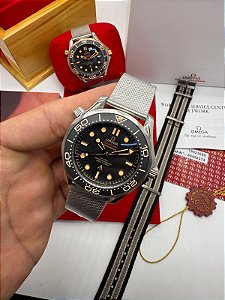 Relógio Fashion Luxo Masculino Modelo SKU OME1000 - Omg. Seamaster 007