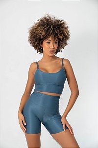 Conjunto Shorts Glow Azul