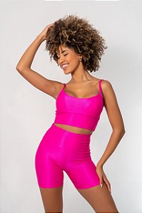 Conjunto Shorts Glow Pink