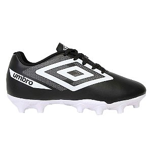 Chuteira Umbro Campo Beat nfantil Preto Branco