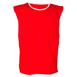 Colete Futebol Vettor Unissex Vermelho