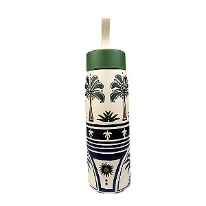Garrafa Farm Que Sede 750ML Jardim Tropical OFf White Verde