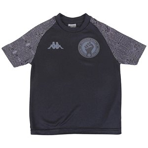 Camisa Oficial Vasco Infantil Respeito e Igualdade Preto