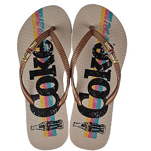 CHINELO COCA COLA 2022 COKE BANDS BGE/COBRE
