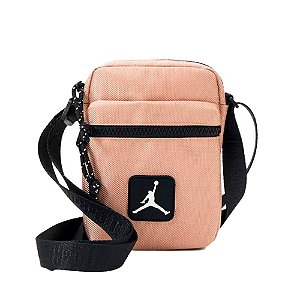 Shoulder Bag Jordan Rise Festival Unissex Dourado Preto