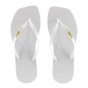 Chinelo Coca Cola Square Sandal II 23/24 Feminino Branco Branco