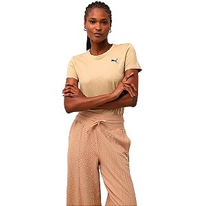 Camisa Puma Better Essentials Feminina Bege