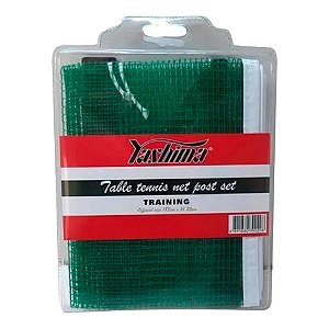Kit Rede Tênis De Mesa Yashima Training Verde