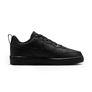 Tênis Nike Court Borouch Low Recraft Infantil All Black