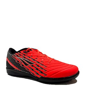 Chuteira Penalty Garra Society Masculina Preto Coral Cinza