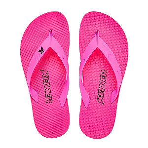Chinelo Kenner New Summer Feminino Rosa Choque