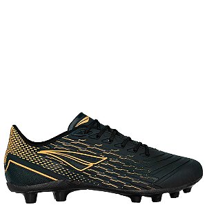 Chuteira Penalty Campo Garra Y-2.0 Unissex Preto Dourado