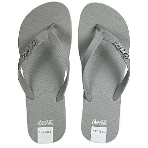 Chinelo Coca Cola Floyen 2 24/25 CC4537 Masculino Cinza Cinza