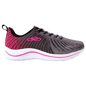 Tênis Olympikus Boreal/861 Feminino Chumbo Azaleia