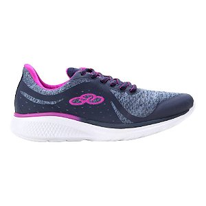 Tênis Olympikus Saga/876 Feminino Marinho Rosa