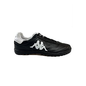 Chuteira Kappa Society Arizona Preto Branco