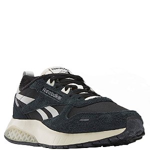 Tênis Reebok Classic Leather Hexalite Masculino Preto Branco