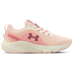 Tênis Under Armour Charged Surpass Rosa Branco
