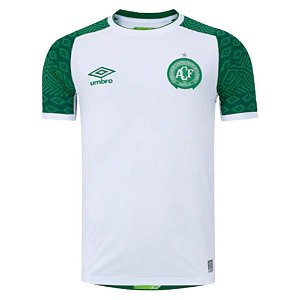 Camisa Umbro Chapecoense Of II 21/22 S/N Branco Verde