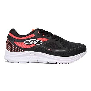 Tênis Olympikus Alfa/124 Feminino Preto Petala