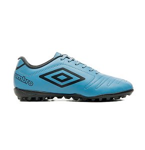 Chuteira Umbro Society Class Masculina  Azul Preto