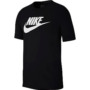 Camisa Nike Tee Icon Futura Masculino Preto Branco