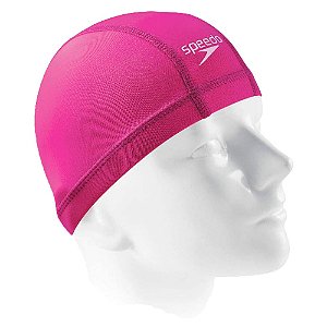 Touca de Natação Speedo Tecido Confortável Xtrafit Rosa