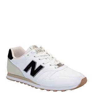 Tênis New Balance 373 V2 Masculino Branco Bege Preto