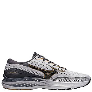 Tênis Mizuno Action 3 Masculino Branco Cinza Amarelo