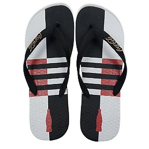 Chinelo Coca-Cola Cross CC3840 Masculino Preto Preto