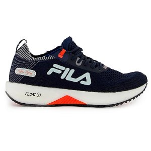 Tênis Fila Float Prime Masculino Marinho Laranja