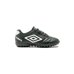 Chuteira Umbro Society Class 2.2 Infantil Preto Branco