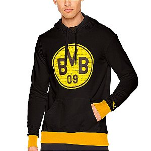 Casaco Puma Borussia Dortmund Fan Hoody Masculino
