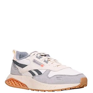 Tênis Reebok Classic Leather Hexalite Masculino Bege Cinza